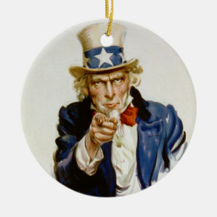 Ich will Sie für US-Armee durch James Montgomery Keramikornament