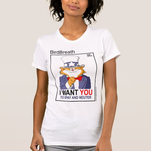 Ich will Sie T-Shirt (Vorderseite)