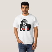 Ich will SIE, um ZU WÄHLEN T-Shirt (Vorne ganz)