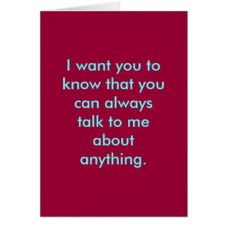 Ich will Sie, um zu wissen, dass Sie mit immer