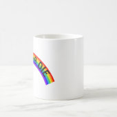 Ich will sterben - Regenbogen Kaffeetasse (Mittel)