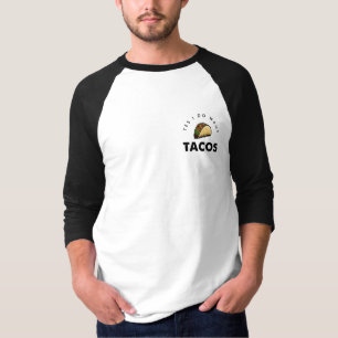 Ich will Tacos Süßes Taco-Logo T-Shirt