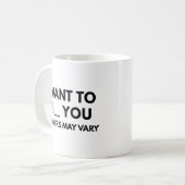 Ich Will Töten Kaffeetasse (Vorderseite Links)