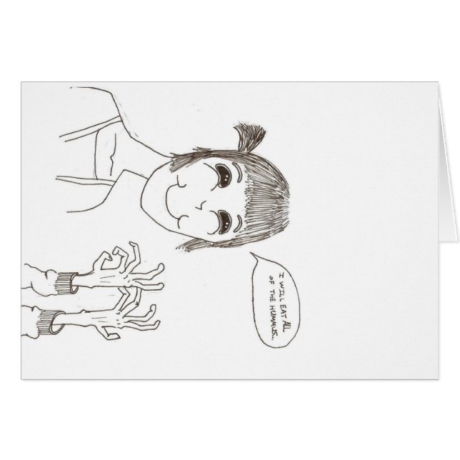 Ich will, um alles Hummus zu essen (Vorderseite (Horizontal))