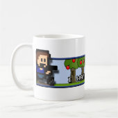 Ich will, um der Typ zu sein - Tasse! Kaffeetasse (Links)