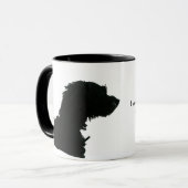 Ich will, um die Person zu sein, die mein Hund Tasse (Vorderseite Links)