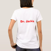 Ich will, um ein Psychiater zu sein T-Shirt (Rückseite)