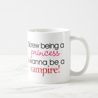 Ich will, um eine Vampire-Tasse zu sein Kaffeetasse