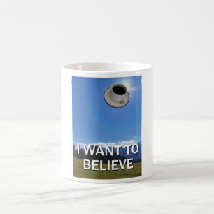 Ich will, um Kaffee-Tasse zu glauben Kaffeetasse