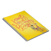 Ich will, um mein Fahrrad zu fahren - Notizbuch Notizblock (Rechte Seite)