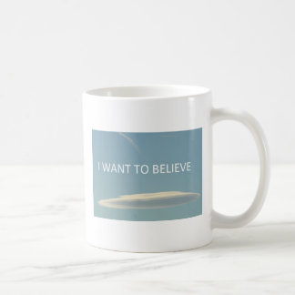 "Ich will, um Spaß-Tasse zu glauben" Kaffeetasse
