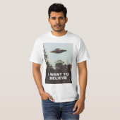 Ich will, um T - Shirt zu glauben (Vorne ganz)