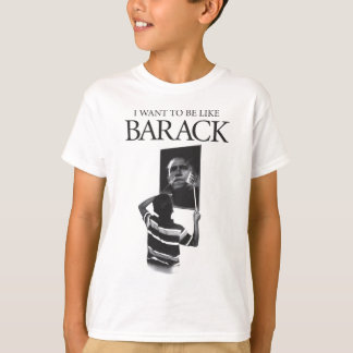 Ich will, um wie Barack Spiegel zu sein T-Shirt