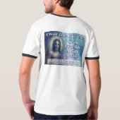 Ich will, um wie Jesus-T-Shirt zu sein T-Shirt (Schwarz voll)