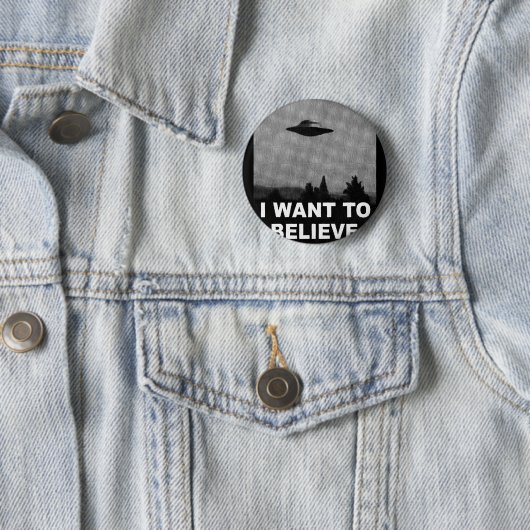 ICH WILL, UM ZU GLAUBEN BUTTON (Beispiel)