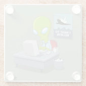 Ich will, um zu glauben glasuntersetzer (Rückseite)