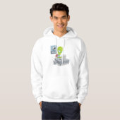 Ich will, um zu glauben hoodie (Vorne ganz)