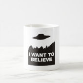 Ich will, um zu glauben kaffeetasse (Mittel)