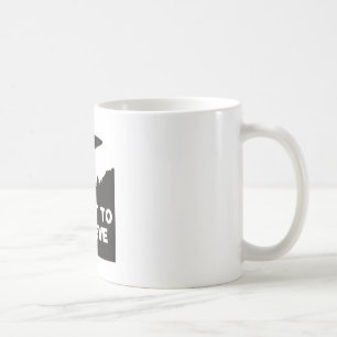 Ich will, um zu glauben kaffeetasse