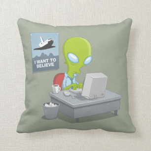 Ich will, um zu glauben kissen