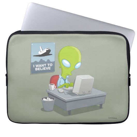 Ich will, um zu glauben laptopschutzhülle (Vorderseite)