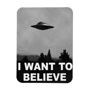 ICH WILL, UM ZU GLAUBEN MAGNET