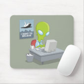 Ich will, um zu glauben mousepad (Mit Mouse)