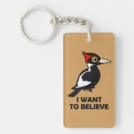 Ich will, um zu glauben schlüsselanhänger (Vorderseite)