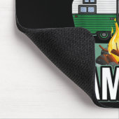 Ich will wirklich wirklich campen gehen  mousepad (Ecke)
