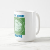 ICH WILL YOUSEF ALS BÜRGERMEISTER KAFFEETASSE (VorderseiteRechts)