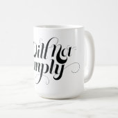 Ich willige nicht Tasse ein (VorderseiteRechts)