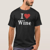 Ich ❤️ Wine CUSTOM Men's T-Shirt (Vorderseite)