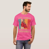 Ich wirf Punches Vintager Boxer T-Shirt (Vorne ganz)