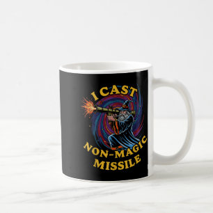 Ich wirke nicht-magische Rakete Lustiger Zauberer Kaffeetasse