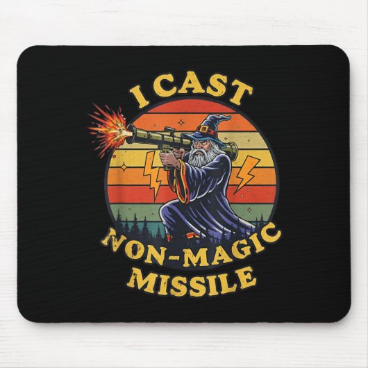 Ich wirke nicht-magisches Geschoss Mousepad (Vorne)