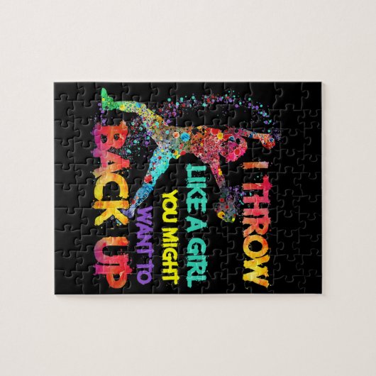 Ich wirke wie ein Mädchen Puzzle (Horizontal)