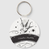 "Ich wohne in der Möglichkeit" Schlüsselanhänger (Vorderseite)