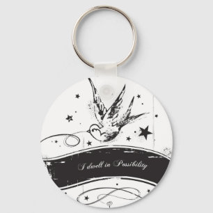 "Ich wohne in der Möglichkeit" Schlüsselanhänger