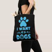 Ich Wollte alle Hunde Tasche (Von Nahem)