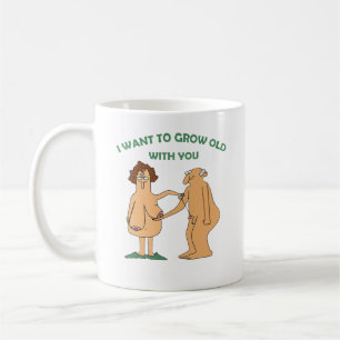 Ich Wollte alt zu werden mit dir lustig.Funny Vale Kaffeetasse