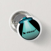 Ich Wollte, an den Weihnachtsmann zu glauben Button (Vorne & Hinten)