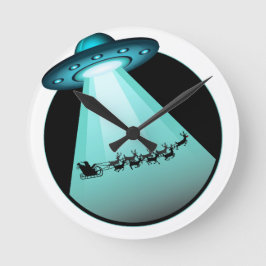 Ich Wollte, an den Weihnachtsmann zu glauben Runde Wanduhr