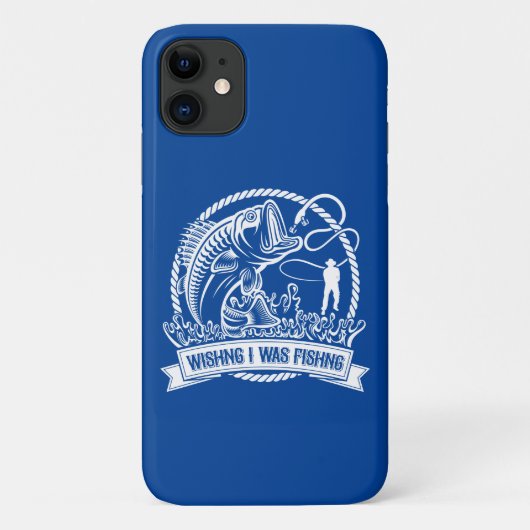 Ich wollte angeln Case-Mate iPhone hülle (Rückseite)