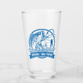 Ich wollte angeln glas (Vorderseite)