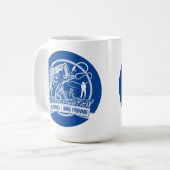 Ich wollte angeln kaffeetasse (Vorderseite Links)