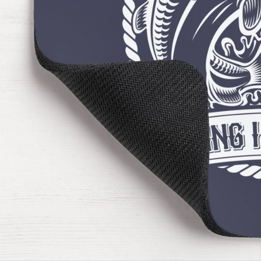 Ich wollte angeln mousepad (Ecke)