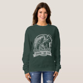 Ich wollte angeln sweatshirt (Vorne ganz)