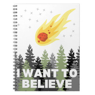 Ich Wollte, Asteroid-Notebook zu glauben Notizblock