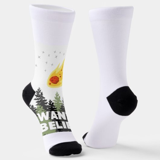 Ich Wollte, Asteroiden zu glauben Socken (Gewinkelt)