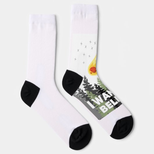 Ich Wollte, Asteroiden zu glauben Socken (Rechts)